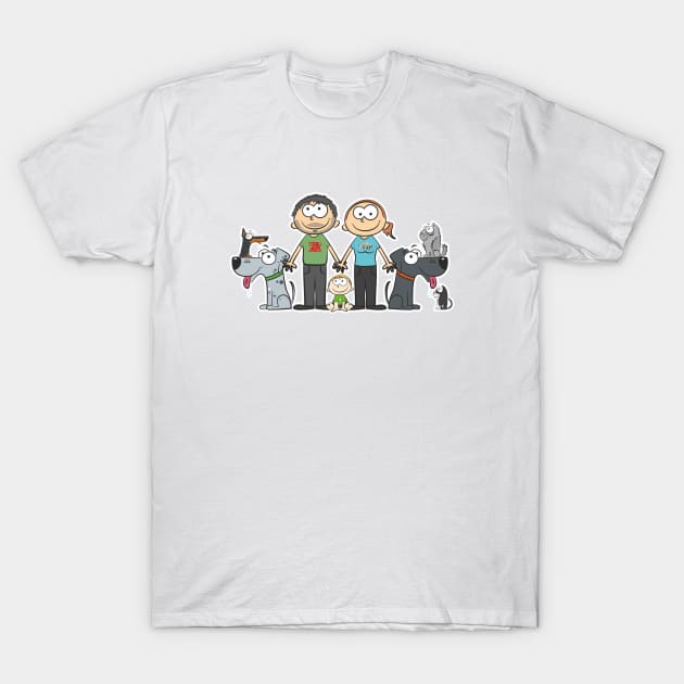 Family T-Shirt by DWG